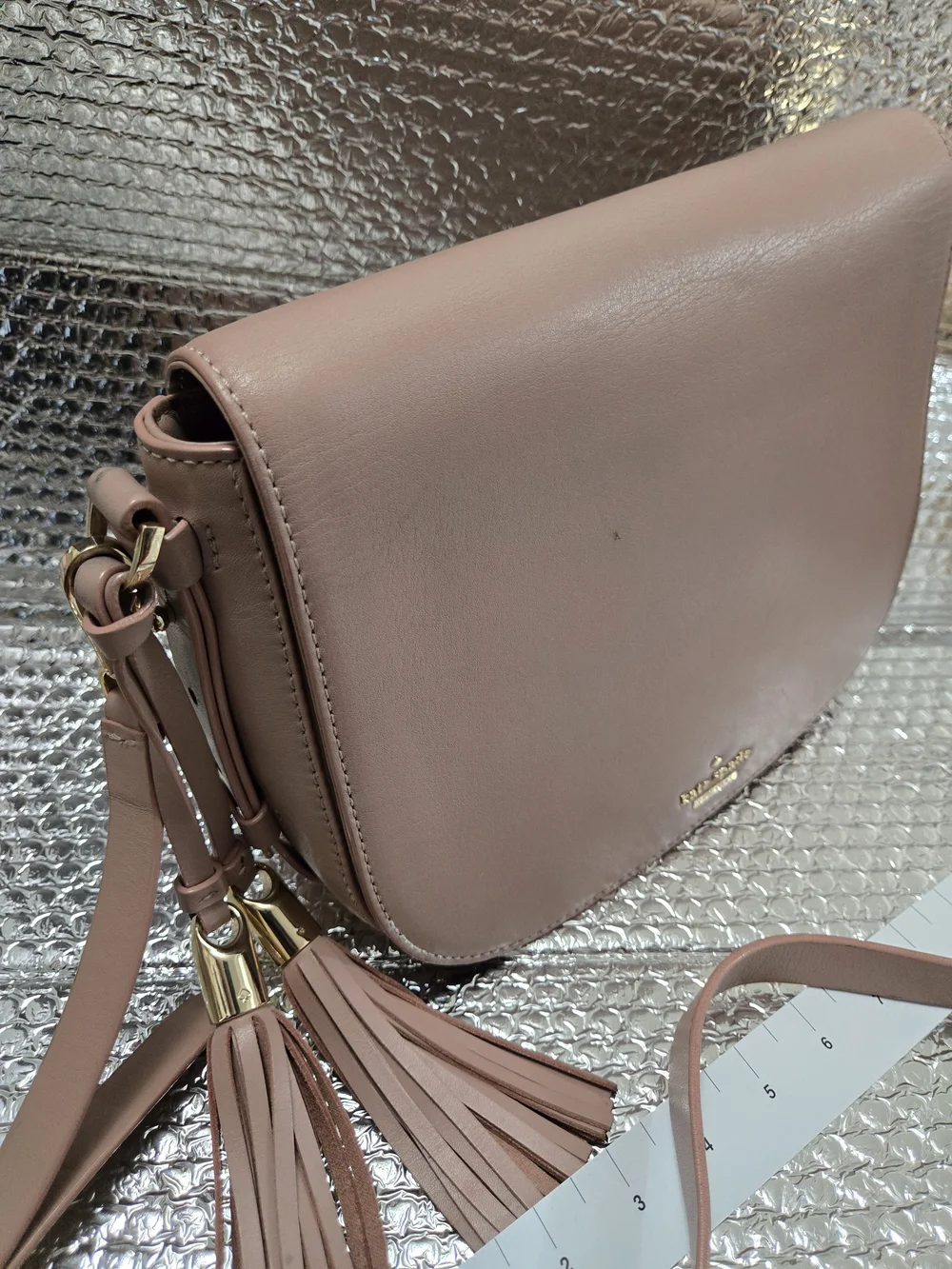 kate spade Dusty Pink Leather Crossbody Bag